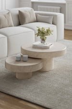 Nordwood Soffbord i Marmor "Crema Marfil"