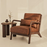 Nordwood Fåtölj Konstläder Windsor Tan Brown