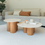 Soffbordsset i Marmor Ibiza – Ljus Ek