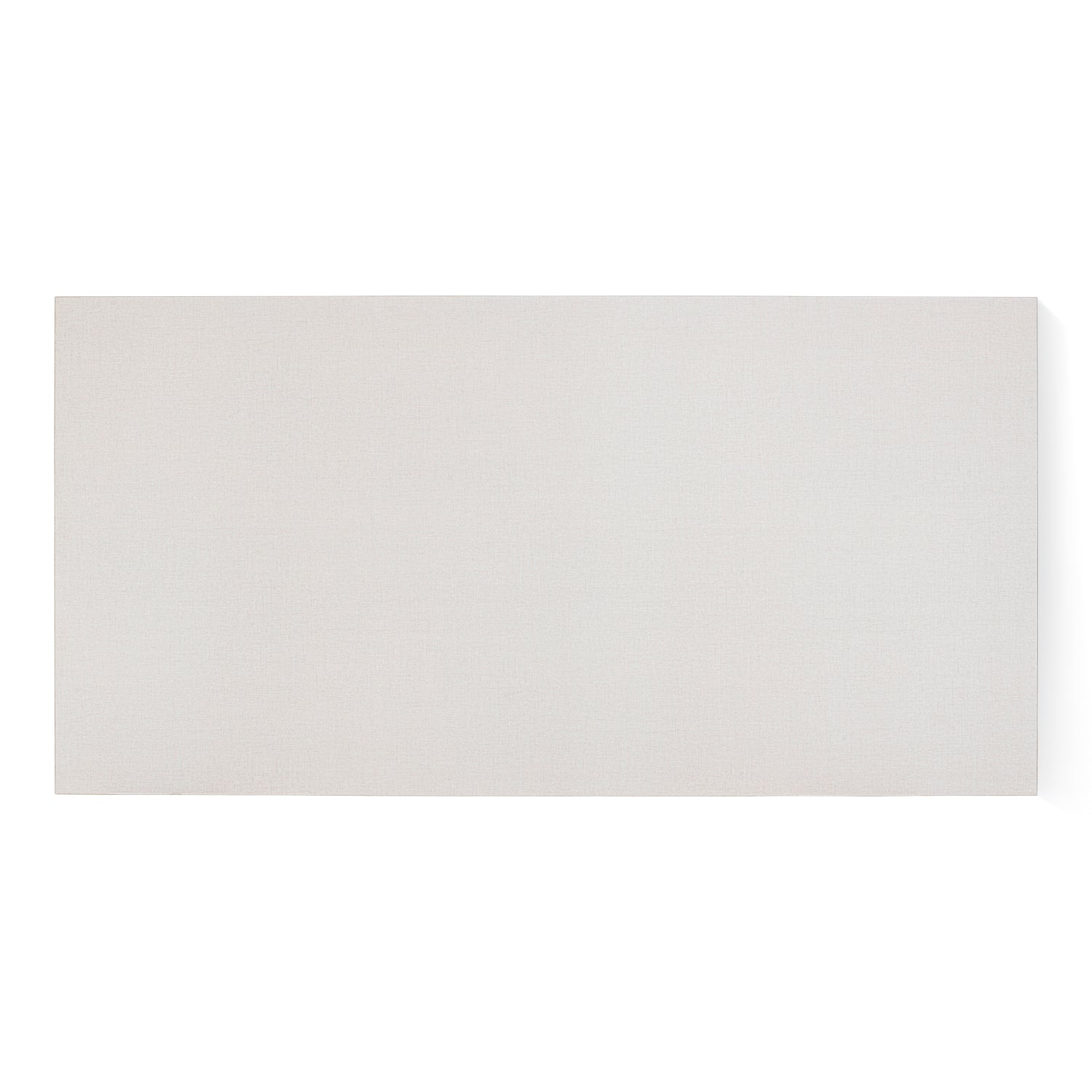 Beige linne-TV-panel 220 cm × 122 cm × 18 mm