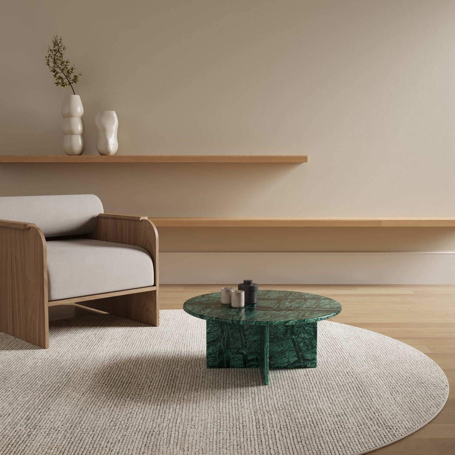 Soffbord i Marmor Milan